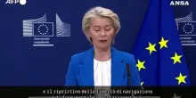 Von der Leyen: "La chiusura di Hormuz e' estremamente dannosa"