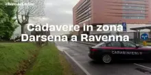 Cadavere in zona Darsena a Ravenna: video
