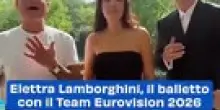 Elettra Lamborghini, il balletto con il Team Eurovision 2026