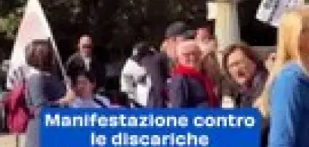Manifestazione contro le discariche alle saline di Cervia: video