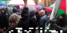 Tensione tra attivisti Pro Pal e rappresentanti della Comunit&agrave; ebraica. Video