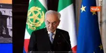 Mattarella alla cerimonia dei settant'anni della Corte costituzionale