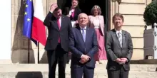 Foto di gruppo G7 Ambiente a Parigi, per l'Italia c'&egrave; Pichetto Fratin