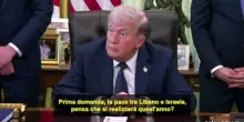 Trump lascia intendere una possibile svolta verso la pace in Libano