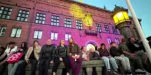 Copenaghen, mongolfiere illuminate al Night Glow Festival