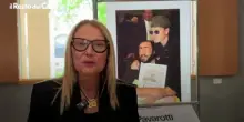 Nicoletta Mantovani alla mostra 'Occhi sulla storia' di Modena: video