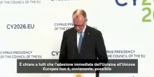 Merz: "L'adesione immediata di Kiev all'Ue non &egrave; possibile"