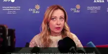Meloni: "Putin al G20? Non e' il momento di fare passi verso di lui"