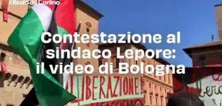Contestazione al sindaco Lepore: il video di Bologna