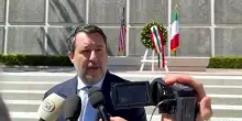 Salvini al Florence American Cemetery: "25 aprile di tutti, per tutti"