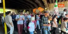'25 aprile nessuna ricorrenza, ora e sempre resistenza' il coro al corteo del 25 aprile a Roma