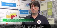 Riserve di neve dimezzate, in Alto Adige torna il rischio siccita'