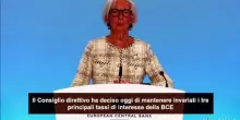 Lagarde (BCE): pi&ugrave; a lungo durer&agrave; la guerra e pi&ugrave; alti prezzi energia