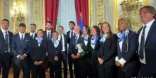 Tennis, le azzurre e gli azzurri ricevuti al Quirinale da Mattarella