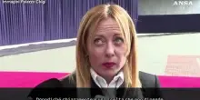Meloni: "Non condivido disimpegno Usa, Italia ha sempre mantenuto impegni"