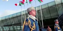 Azerbaigian-Italia, Meloni ricevuta a Baku dal presidente Alyiev