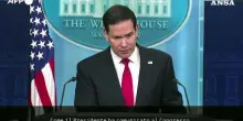 Rubio: "L'operazione Epic Fury e' conclusa"