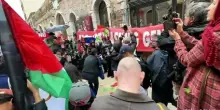 Biennale, protesta palestinese al Padiglione Israele: "No genocidio"