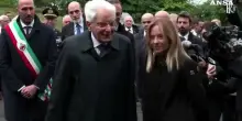 Gemona, Mattarella al monumento per le vittime del terremoto in Friuli