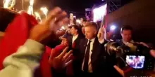 A Palazzo Chigi Meloni accoglie premier ungherese eletto Peter Magyar