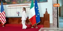 Meloni incontra il Segretario Usa Marco Rubio a Palazzo Chigi