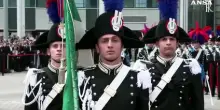 Mattarella alla Scuola marescialli dei carabinieri di Firenze