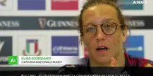 Sei Nazioni donne, Giordano: "Domani sara' una grande battaglia"