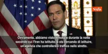 Rubio: Inaccettabile tentativo dell'Iran di controllare acque internazionali SOTT
