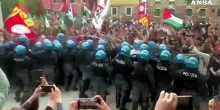 Venezia, tensioni al corteo contro la presenza di Israele alla Biennale