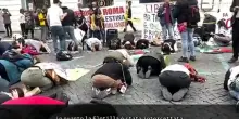 Flotilla, presidio pro-Palestina a Roma: "Rubio non e' il benvenuto"
