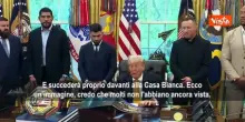 Trump mostra progetto per stadio campionato Ufc nel giardino della Casa Bianca