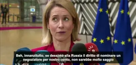 Ucraina, Kallas: veto su Schroeder, lobbista per aziende russe