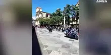 Giro d'Italia, la partenza della quarta tappa da Catanzaro