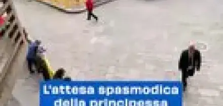 L'attesa spasmodica della principessa Kate a Reggio Emilia