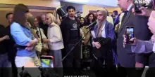 Studenti di Gaza a Fiumicino: "Ora felici, ma pensiero e' per chi resta li'"