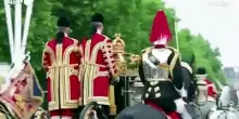 King's Speech, Carlo e Camilla in carrozza verso il Parlamento