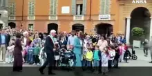 La principessa Kate riceve il Primo Tricolore a Reggio Emilia