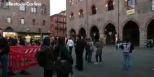 Dalla Dozza a piazza Maggiore, risuonano la voce di Bergonzoni e la musica di Fresu