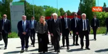 Auto sulla folla a Modena, Mattarella e Meloni visitano i feriti. Ai medici: Grazie per ci&ograve; che fate