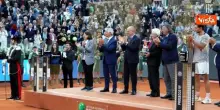 Mattarella premia Sinner agli Internazionali di Tennis