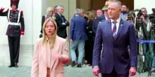Meloni riceve il presidente della Repubblica polacca Nawrocki