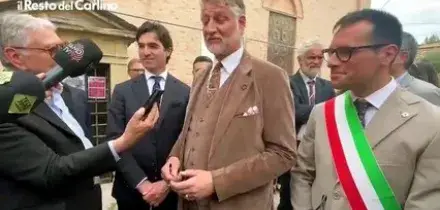 Fano, la sorpresa del ministro Giuli: "L'Uomo Vitruviano di Leonardo sar&agrave; esposto qui"