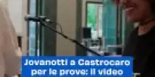 Jovanotti a Castrocaro per le prove: il video