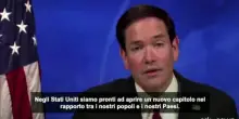 Cuba, Rubio: "Gli Usa pronti a un nuovo capitolo"