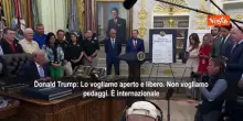 Trump su Hormuz: Vogliamo che lo Stretto sia libero e senza pedaggi