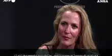 Gillian Anderson: "Parita' di genere nel cinema? Resta ancora una battaglia difficile"