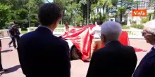 Mattarella alla presentazione della nuova Ferrari Luce al Quirinale