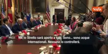 Trump: Hormuz sar&agrave; aperto a tutti, l'Oman collaborer&agrave; o lo faremo saltare in aria