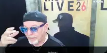 Vasco Rossi: "La musica e' forma di condivisione, ci salvera'"