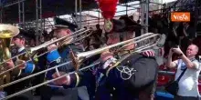 2 giugno, Andrea Bocelli canta l'Inno di Mameli ai Fori Imperiali